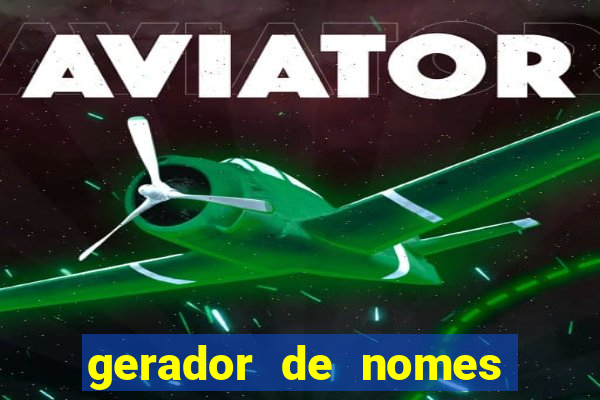 gerador de nomes de guerra